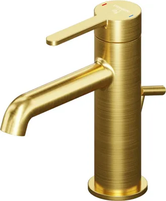 Immagine prodotto di Steinberg Série 341 Mitigeur de lavabo avec cartouche céramique, avec garniture d'écoulement, saillie 122mm, 3411000BG, 3411000BG