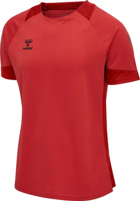 Image de hummel LEAD short sleeve polyester jersey kids true red 164