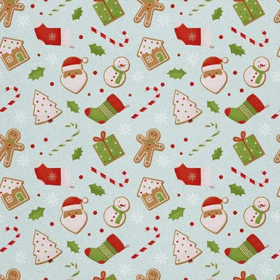 Produktbild von OUTDOOR DEKOSTOFFE OXFORD - Motiv Weihnachtsferien | DX1897