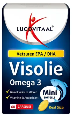 Produktbild von Fischöl Omega 3 60 Mini-Softgels
