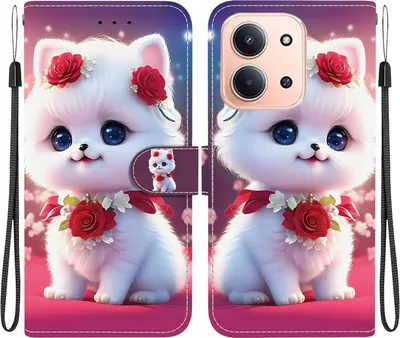 Produktbild von Für Xiaomi Redmi 15C 5G / 4G / Poco C85 5G Design Kunstleder Motiv Wallet Hülle