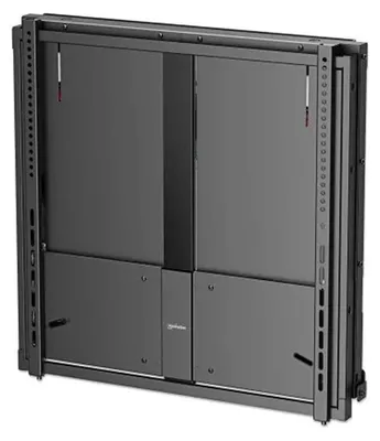 Zdjęcie produktu dla Manhattan 462723, 139,7 cm (55"), 190,5 cm (75"), 200 x 200 mm, 600 x 600 mm, Stal, Czarny