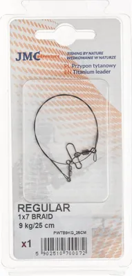 Produktbild von Titanium Vorfach 1X7 Regular, 9Kg, 25 Cm