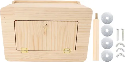 Produktbild von Vogelnistkasten Holz -Acrylpapageien nisten Sittichzüchtung für Käfigzubehör