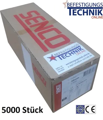 A cardboard box with product branding and information labels.