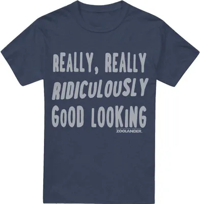 Produktbild von Zoolander - T-Shirt für Herren/Damen Uni TV15292 (S) (Marineblau)