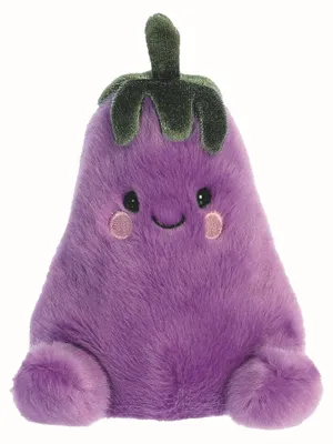 Image de AURORA 26053 AURORA Peluche Palm Pals "Aubrey Eggplant", hauteur : 130 mm