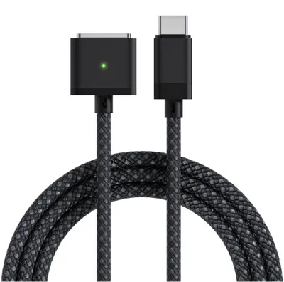 Produktbild von USB-C auf Magnetisches 3 Kabel – 2m 140W Schnellladen – Ladekabel für MagSafe 3