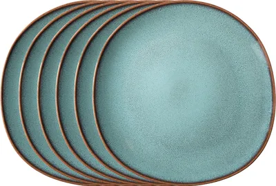 Produktbild von like Villeroy & Boch Lave glace Speiseteller 28 cm Set6