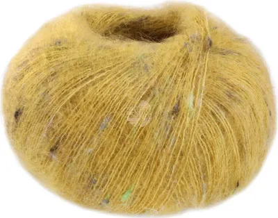 Produktbild von Lana Grossa - Natural Superkid Tweed 0625 gelb