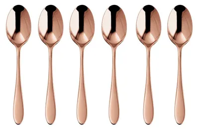 Obrázok produktu pre Sambonet kávová lyžička Velvet copper 6 kusov