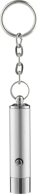Produktbild von UV-Taschenlampe, Schlüsselanhänger, Mini, batteriebetrieben, tragbar, multifunktional, Anti-Falschgeld-Erkennung, Metall, schwarze Lampe, Taschenlampe, Schlüsselanhänger, Rucksackzubehör-Silber