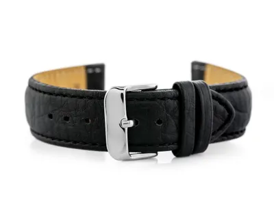 Produktbild von Ledergürtel für die Uhr W05XL Schwarz - 22 mm