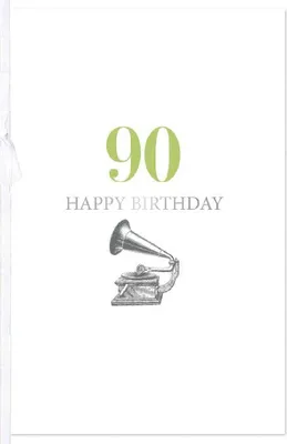 Image de Carte ARTEBENE « 90e anniversaire » avec nœud transparent