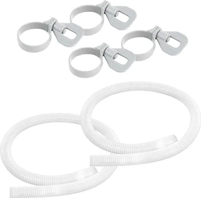 Produktbild von Bestway® Ersatzteil-Set Filterpumpenschlauch (2 Stk / Ø 32 mm / 150 cm) inkl. 4 Schlauchklemmen