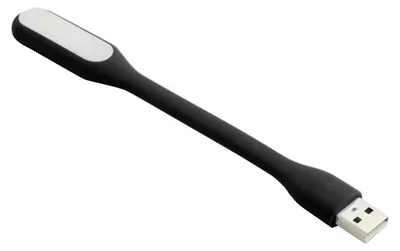 Image de Lampe LED USB Esperanza pour ordinateur portable noir