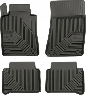 Produktbild von GUMMIMATTEN Mercedes-Benz E-Klasse W211 2002-2009 KOFFERRAUM 77