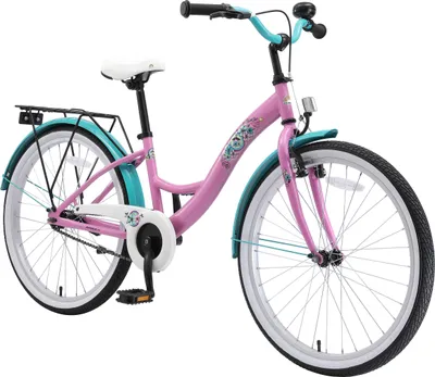 Produktbild von BIKESTAR Kinder Fahrrad ab 9 Jahre | 24 Zoll Classic Kinderrad | Pink