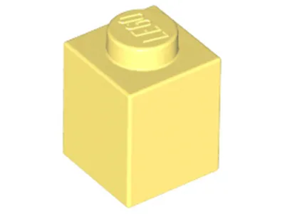 Produktbild von Lego® 10 Stück 3005 Stein Brick 1x1 Part Basic Steine 10 Helles Hellgelb