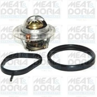 Produktbild von MEAT & DORIA Thermostat Kühlmittel 82°C für FORD Fiesta Mk5 Schrägheck (JH1, JD1, JH3, JD3) FOCUS (DAW, DBW) FUSION (JU) FOCUS Kombi (DNW)