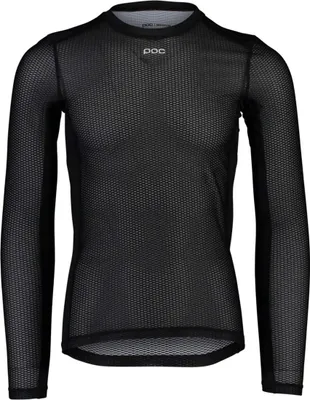 Immagine prodotto di Maglia a maniche lunghe da ciclismo POC - STRATO ESSENZIALE - Nera, taglia M