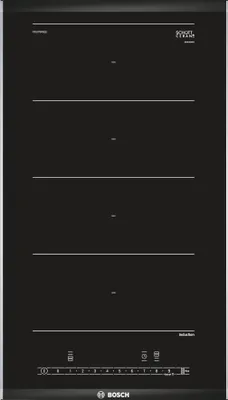 Produktbild von Bosch Serie 6 PXX375FB1E, Schwarz, Integriert, Zonen-Induktionskochfeld, Glaskeramik, 2 Zone(n), 2 Zone(n)