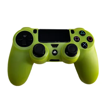 Produktbild von Silikon Hülle PlayStation 4 Controller PS4 Neon Gelb