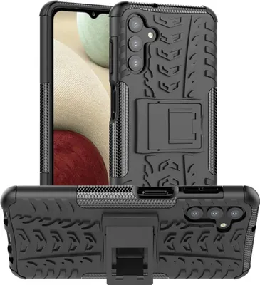 Produktbild von Samsung Galaxy A13 5G / A04s Hülle - Coverup Panzer Back Cover mit Ständer - Schwarz