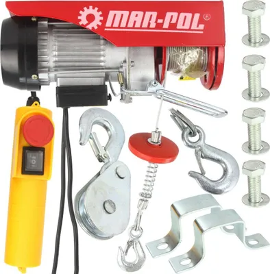 Obrázek produktu pro MAR-POL Elektrický lanový naviják YT-150/300 230V M80789