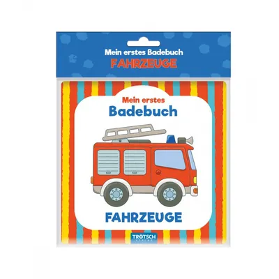 Produktbild von Trötsch Mein erstes Badebuch Fahrzeuge