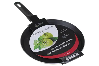 Obrázek produktu pro CREALYS - CREALYS Hliníková pánev na palačinky "Brume "Ø 24 cm s povrchovou úpravou - 506660