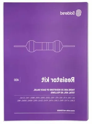 Productafbeelding van Weerstandskit 400 stuks - Elektronica componenten - Elektronica Prototyping - 20 Gangbare Waarden - 1/4 W - Niet gespecificeerd