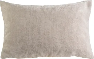 Produktbild von Kissenhülle - 60 x 40 cm - Beige - Chenillegarn - mit Reißverschluss