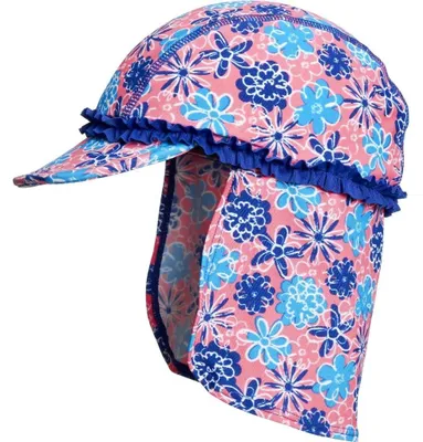 Productafbeelding van Playshoes meisjesmuts met UV-bescherming, paars, artikelnummer 461149, maat 41 - Meerdere kleuren, 49