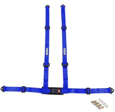 4 Punkt Tenzo-R Sport Hosenträger Gurt Blau Sicherheitsgurt E-Prüfzeichen in der Farbe von Carparts-Online GmbH