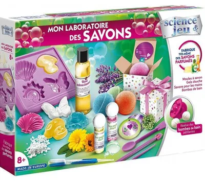 Image de Mon laboratoire des savons - science et jeu - clementoni - 52277 - cosmetiques