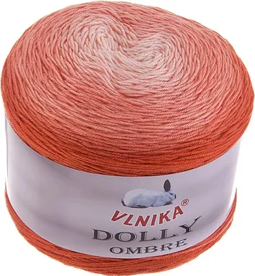 Produktbild von 250g Dolly Ombre Farbverlaufsgarn Bobbel Strickgarn Häkelgarn