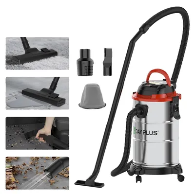 Productafbeelding van Droog-/natzuigapparaat, 18 liter inhoud, 220-240V spanning, 19 kPa zuigkracht, ongeveer 5 meter kabel, stofopvangbak met een inhoud van meer dan 2 liter