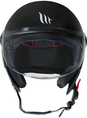 A black MT Helmets Jethelm Street S ECE 22.06.