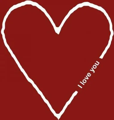 Produktbild von Paper + Design I love you, Rot, Papier, Muster, 330 mm, 330 mm, 16,5 cm