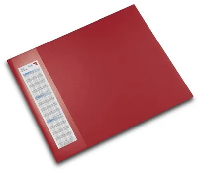Produktbild von Schreibunterlage Durella D1 52x65 cm rot Packung mit 20 Stück
