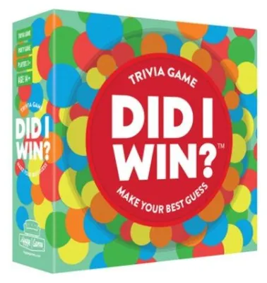 Produktbild von Koelkastpoezie Partyspiel Did I Win? Gesellschaftsspiel für Erwachsene