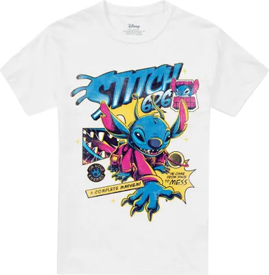 Obrázok produktu pre Lilo & Stitch - Tričko "626 Comic" pre mužov/dámy uni TV19878 (XL) (White)