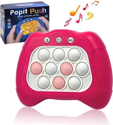 Productafbeelding van Quick push bubble game console - Knop puzzel pop light-Up game - Decompressie breakthrough puzzle machine