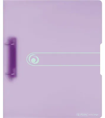 Immagine prodotto di raccoglitore ad anelli herlitz easy orga to go pastel, A4, 2 anelli, fliede