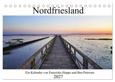 Produktbild von Nordfriesland (Tischkalender 2027 DIN A5 quer), CALVENDO Monatskalender