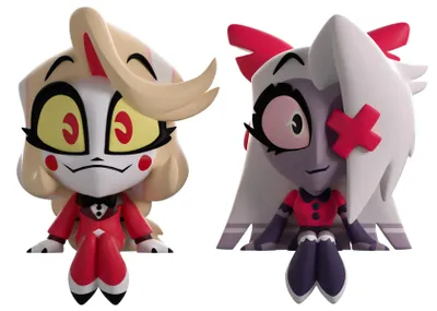 Obrázek produktu pro Hazbin Hotel Vinyl Figuren Charlie & Vaggie Monitor Buddiez