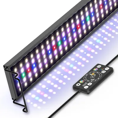 Aquarium-LED-Licht 32 W, Vollspektrum, 24/7-Zyklus, Timer, dimmbar