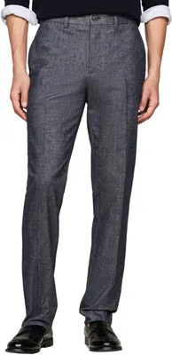 Produktbild von Tommy Hilfiger Herren Stoffhose Anzughose, Blau (Desert Sky), 32W/28L