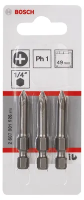 Productafbeelding van Schroefbit, extra hard, PH 1, 49 mm